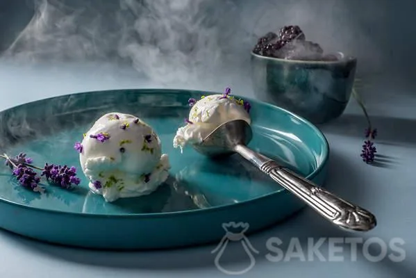 Gelato alla lavanda