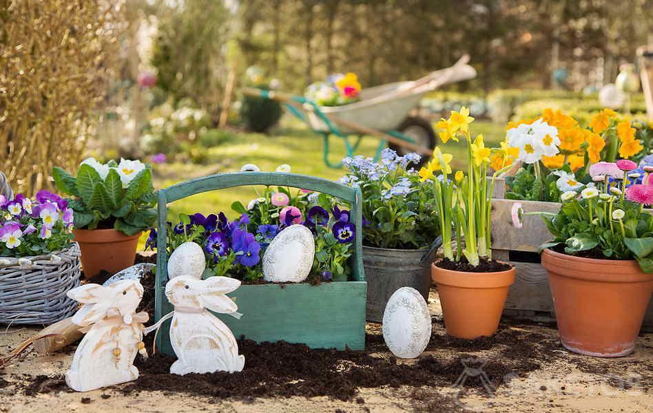 Idee per le decorazioni pasquali per la casa e il giardino
