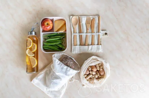 Cestini e sacchetti ecologici per il pranzo - eco lifestyle