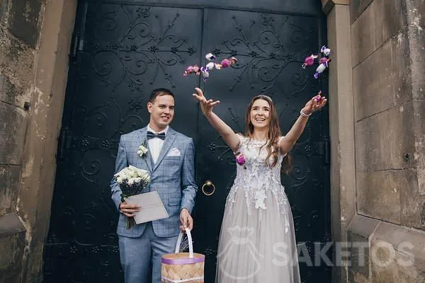 Confetti da spargere al matrimonio