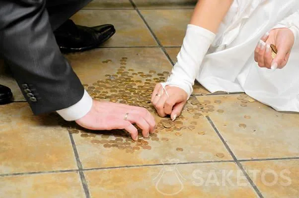 Un penny portafortuna: una tradizione matrimoniale