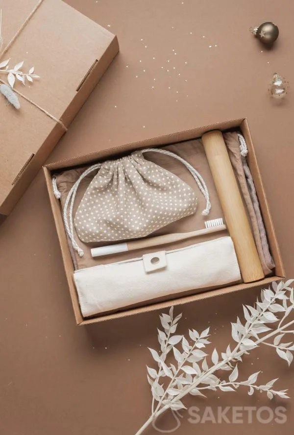 Regalo ecologico in confezione ecologica