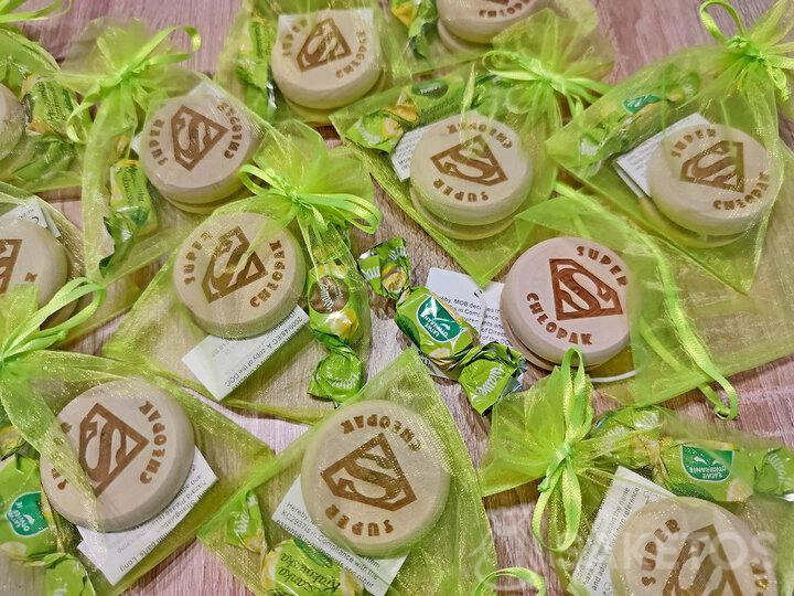 Sacchetti per regali per l'asilo
