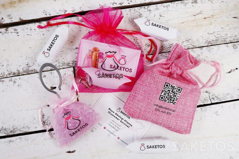 Sacchetti in tessuto con il logo dell'azienda: il packaging nel marketing