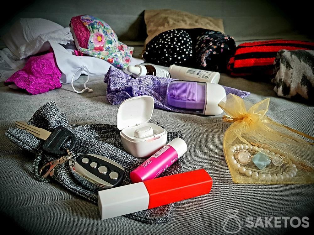 6.Sacchi organizer da viaggio per la valigia