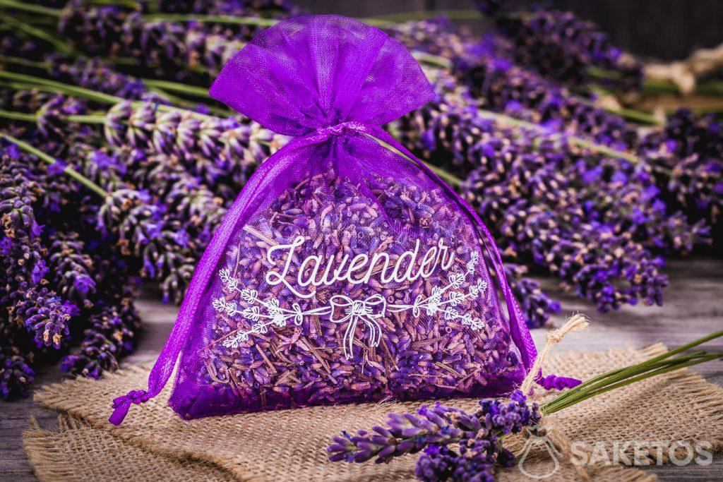 11.Sacchetto di organza con lavanda essiccata