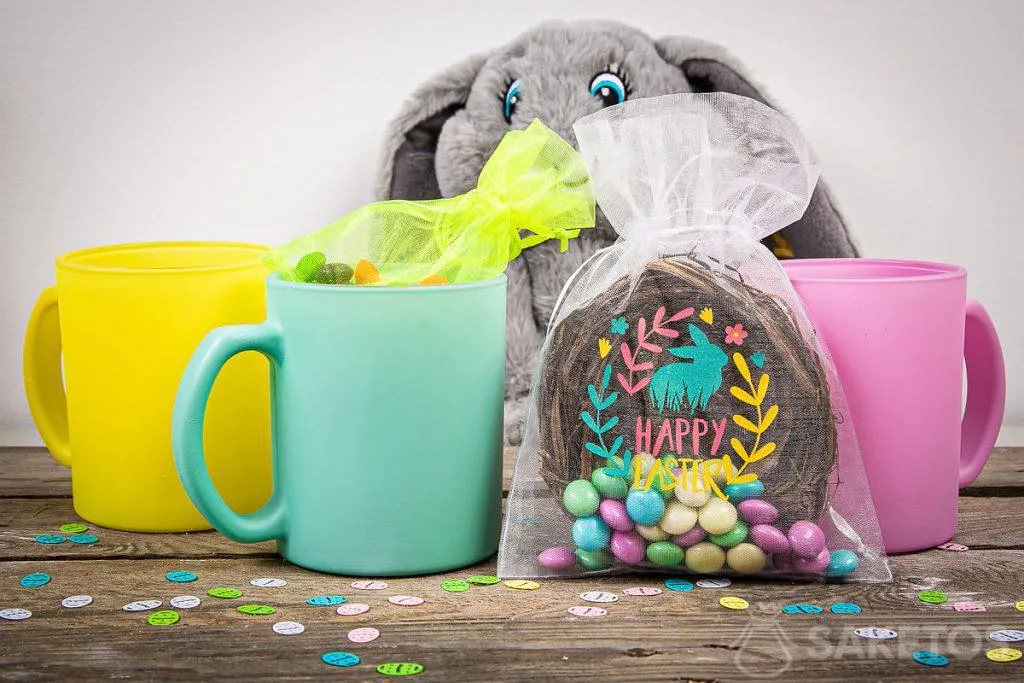 borsa per i regali di Pasqua - buona Pasqua
