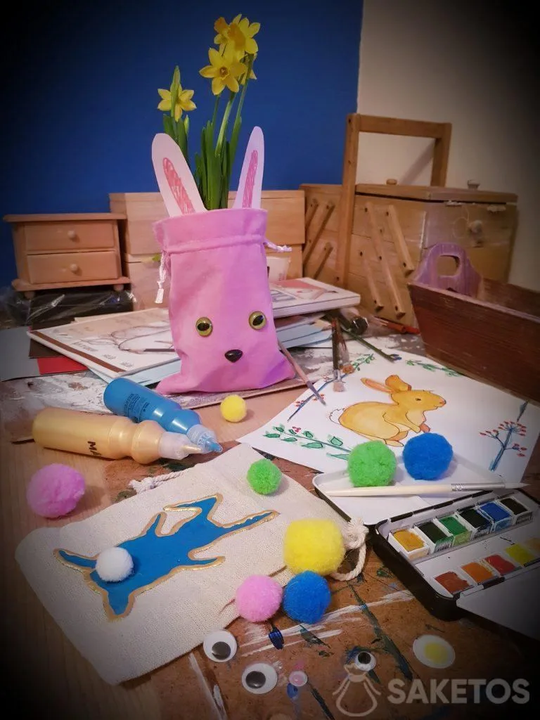Creativo con il tuo bambino - Borse fai-da-te per Pasqua