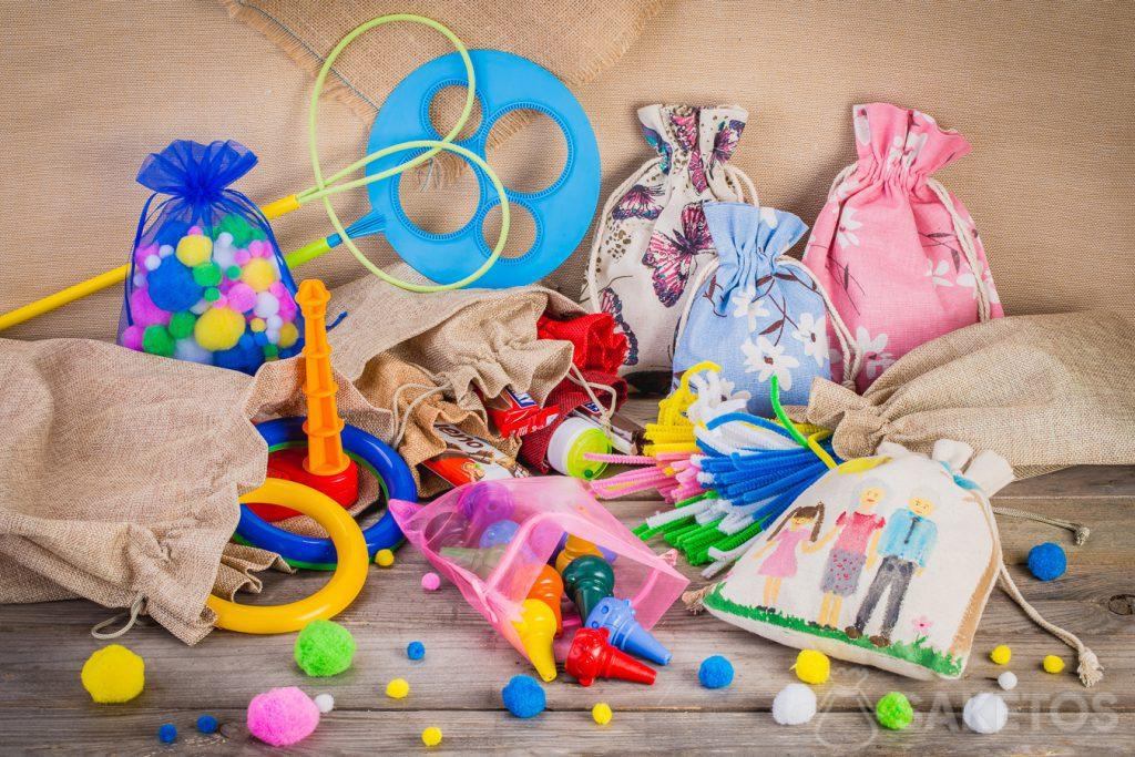 Borse natalizie per accessori di animazione - animatore come Babbo Natale