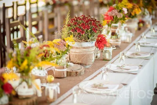 Fiori di campo per un matrimonio