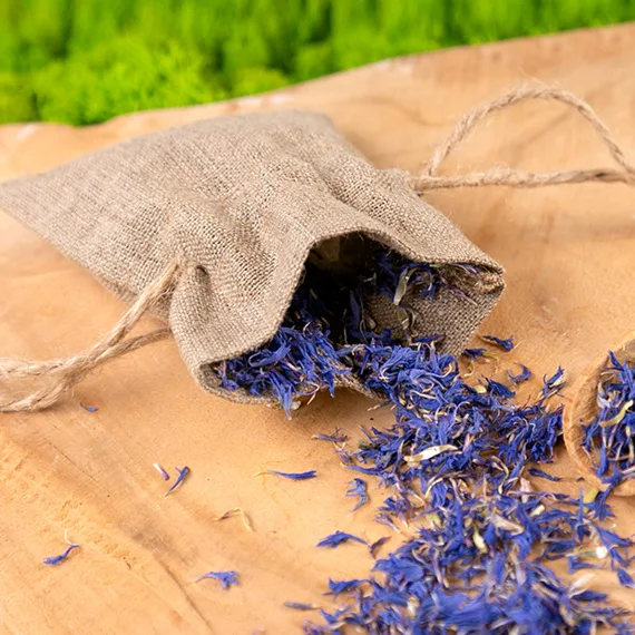 Sacchetto di lino con lavanda – per personalizzazione, regalo ecologico