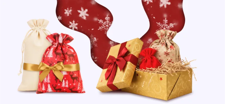 Sacchetti regalo di Natale