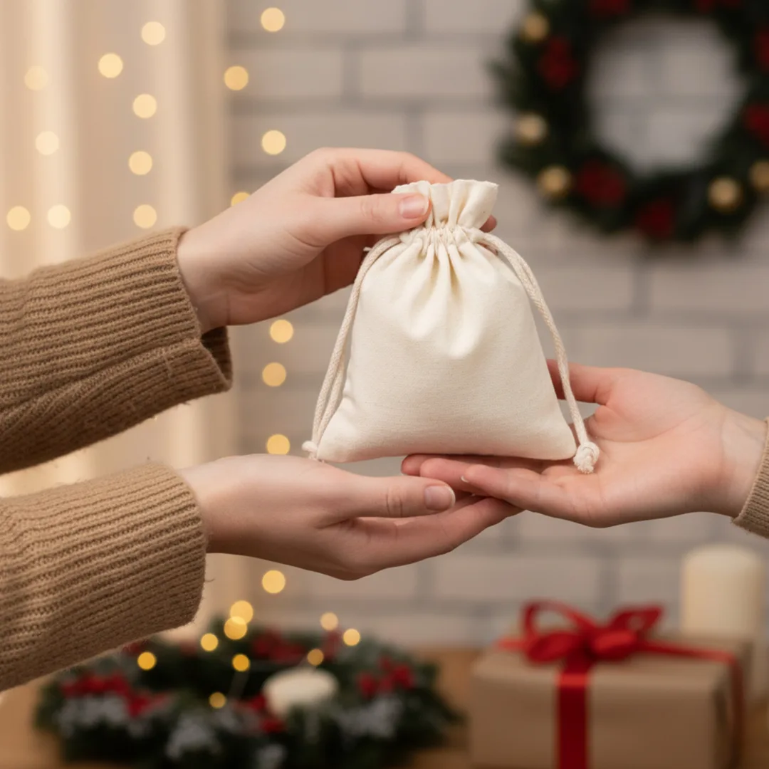 20 Sacchetti Di Iuta Colorati Con Coulisse 10x14 Cm – Riutilizzabili, 5 Colori, Perfetti Per Regali, Gioielli, Caramelle, Matrimoni E Natale